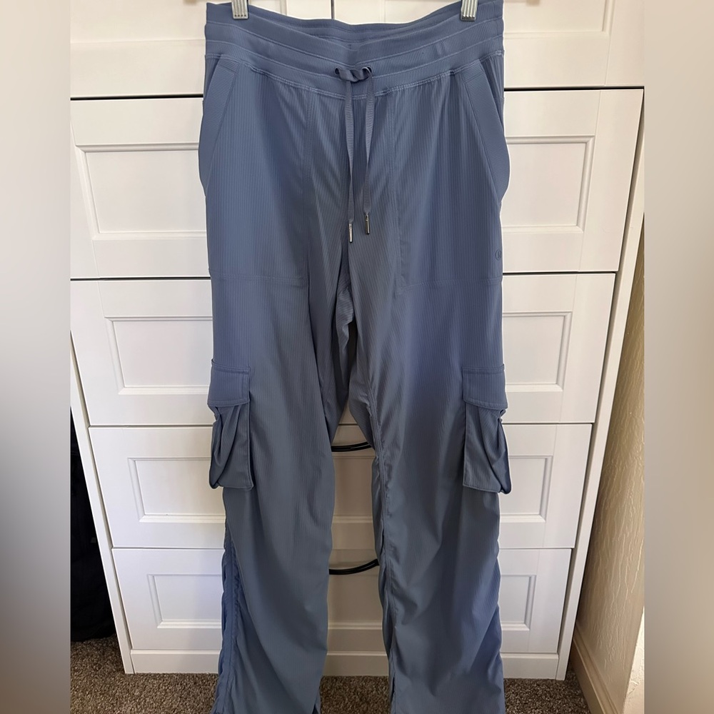 Lululemon Dance Studio Relaxed-Fit Mid-Rise Cargo Pant Oasis Blue Size XS
